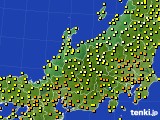 2020年09月28日の北陸地方のアメダス(気温)