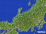 2020年09月30日の北陸地方のアメダス(気温)