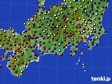 東海地方のアメダス実況(日照時間)(2020年10月01日)
