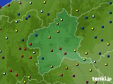 群馬県のアメダス実況(日照時間)(2020年10月01日)
