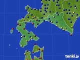 道南のアメダス実況(日照時間)(2020年10月02日)