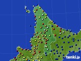 道北のアメダス実況(日照時間)(2020年10月03日)
