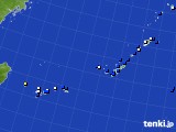 2020年10月05日の沖縄地方のアメダス(風向・風速)