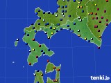 道南のアメダス実況(日照時間)(2020年10月06日)