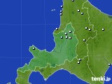 道央のアメダス実況(降水量)(2020年10月29日)