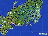 関東・甲信地方のアメダス実況(日照時間)(2020年11月01日)