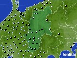 長野県のアメダス実況(降水量)(2020年11月02日)
