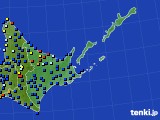 道東のアメダス実況(日照時間)(2020年11月02日)