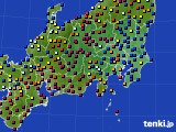 関東・甲信地方のアメダス実況(日照時間)(2020年11月03日)