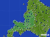 道央のアメダス実況(風向・風速)(2020年11月05日)