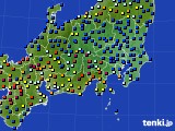 関東・甲信地方のアメダス実況(日照時間)(2020年11月06日)