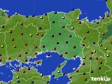 兵庫県のアメダス実況(日照時間)(2020年11月06日)