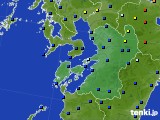 熊本県のアメダス実況(日照時間)(2020年11月06日)