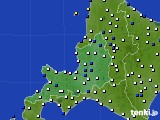 道央のアメダス実況(風向・風速)(2020年11月06日)