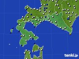 2020年11月06日の道南のアメダス(風向・風速)