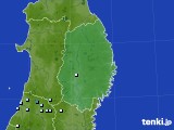 岩手県のアメダス実況(降水量)(2020年11月07日)