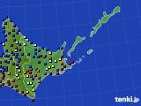 道東のアメダス実況(日照時間)(2020年11月07日)