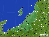2020年11月14日の新潟県のアメダス(気温)