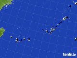 2020年11月15日の沖縄地方のアメダス(風向・風速)