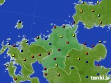 福岡県のアメダス実況(日照時間)(2020年11月17日)