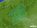 群馬県のアメダス実況(気温)(2020年11月17日)