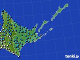 道東のアメダス実況(気温)(2020年11月19日)