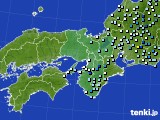 2020年11月20日の近畿地方のアメダス(降水量)