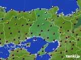 兵庫県のアメダス実況(日照時間)(2020年11月21日)