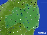 2020年11月21日の福島県のアメダス(風向・風速)