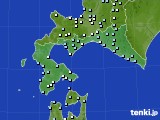 道南のアメダス実況(降水量)(2020年11月22日)