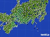 東海地方のアメダス実況(風向・風速)(2020年11月28日)