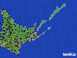道東のアメダス実況(日照時間)(2020年11月29日)