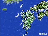 九州地方のアメダス実況(風向・風速)(2020年11月29日)