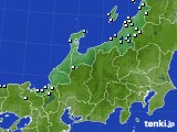 北陸地方のアメダス実況(降水量)(2020年11月30日)