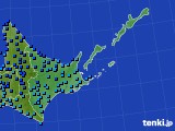 2020年11月30日の道東のアメダス(気温)