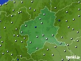 2020年11月30日の群馬県のアメダス(風向・風速)