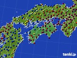 2020年12月02日の四国地方のアメダス(日照時間)