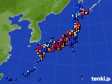 アメダス実況(日照時間)(2020年12月02日)