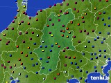 長野県のアメダス実況(日照時間)(2020年12月02日)