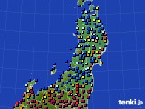 東北地方のアメダス実況(日照時間)(2020年12月04日)