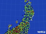 東北地方のアメダス実況(日照時間)(2020年12月05日)