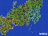 関東・甲信地方のアメダス実況(日照時間)(2020年12月05日)
