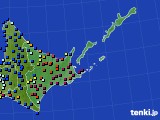 道東のアメダス実況(日照時間)(2020年12月05日)