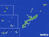 沖縄県のアメダス実況(風向・風速)(2020年12月06日)