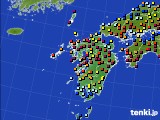 九州地方のアメダス実況(日照時間)(2020年12月08日)
