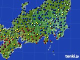 関東・甲信地方のアメダス実況(日照時間)(2020年12月11日)