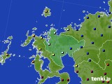 佐賀県のアメダス実況(日照時間)(2020年12月13日)