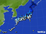 2020年12月14日のアメダス(気温)