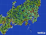 関東・甲信地方のアメダス実況(日照時間)(2020年12月16日)