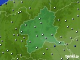 2020年12月16日の群馬県のアメダス(風向・風速)